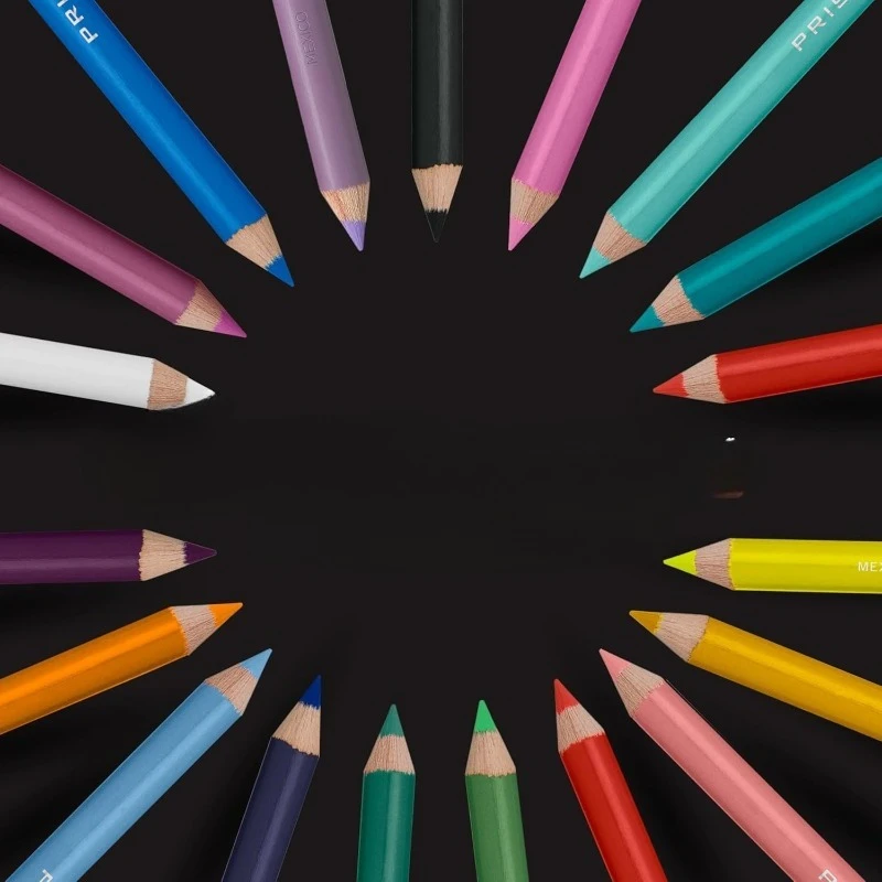 أقلام رصاص ملونة ممتازة، قلب ناعم، 150 قطعة - ألوان فائقة النعومة ومتينة ونابضة بالحياة