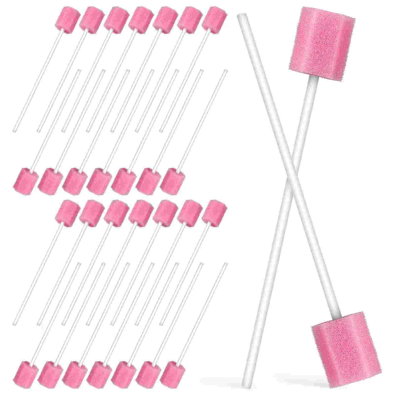 

250 Pcs Disposable Oral Cotton Care Teeth Cleaning Swabs Mouth for Kids Dental Sponge Baby Dry