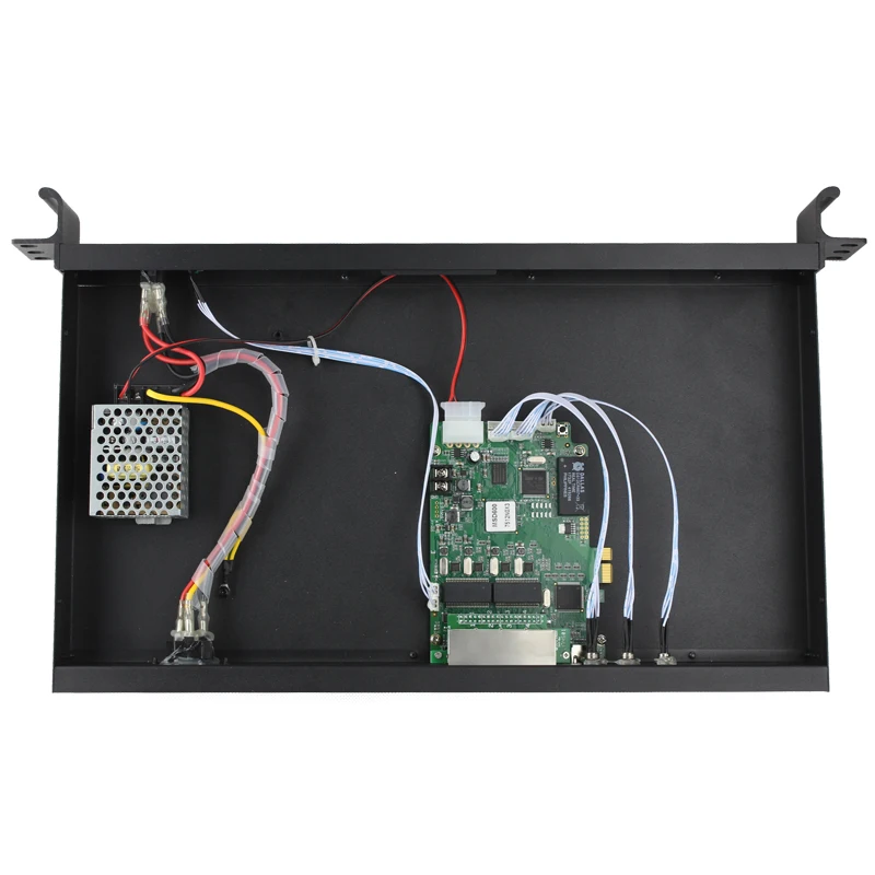 Caja de envío LCT600 con alimentación como Mctrl600, soporte de tarjeta de envío Novastar MSD600 para alquiler o espectáculo fijo, pantalla LED