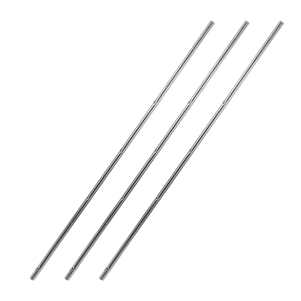 

3Pcs Table Football Rods 8mmx44cm Iron Handles Foosball Table Accessories Desk Soccer Machine Replacement Parts