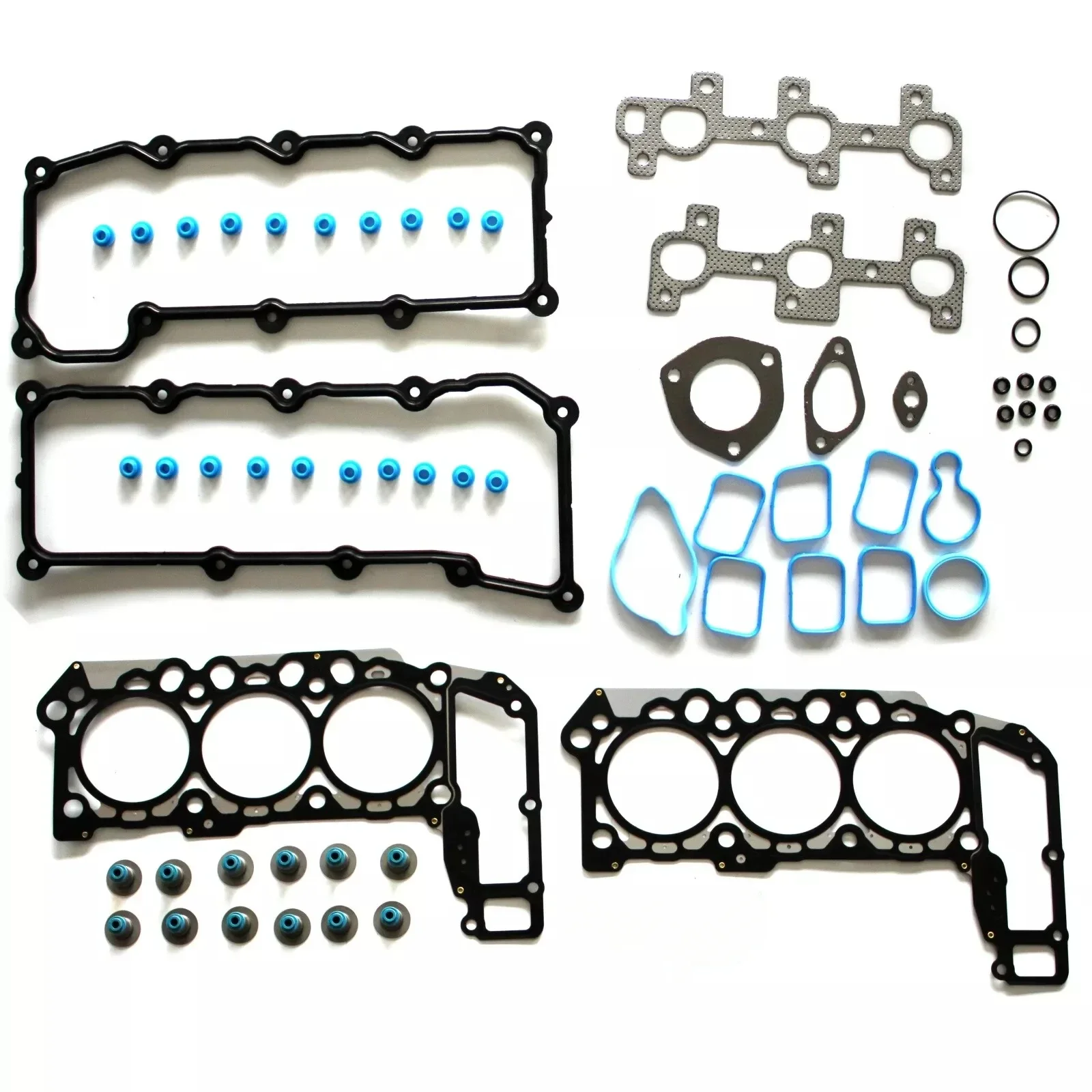 Engine Parts Cylinder Head Gasket Set Kit Fit 3.7 L V6 GAS EKG 02-05 For JEEP GRAND CHEROKEE LIBERTY DODGE RAM 1500 3.7