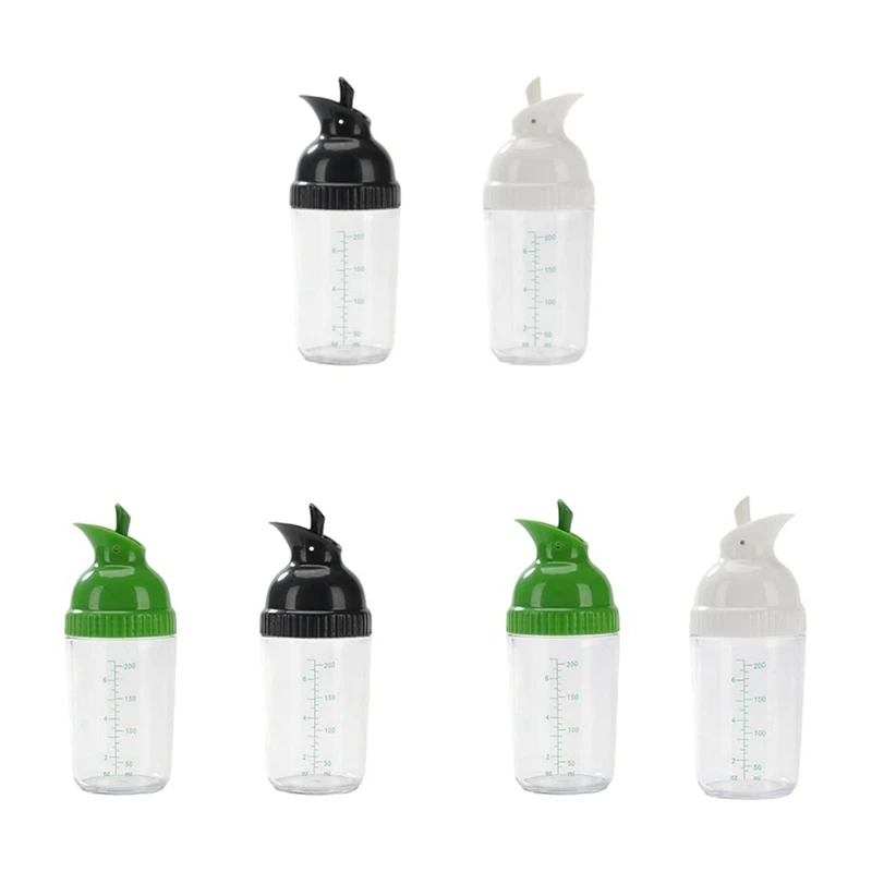 Salad Dressing Container, Salad Dressing Bottles Salad Dressing Shaker Prevent Leakage Salad Dressing Jar With Lid