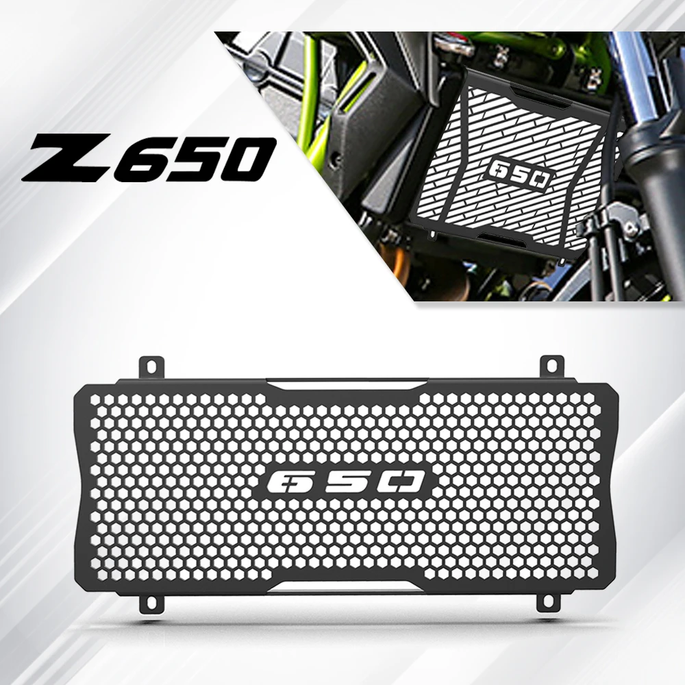 

For Kawasaki Z650 Z650RS Z 650 Urban Performance 2017-2024 2023 2022 2021 2020 Radiator Grille Cover Guard Protection Protetor