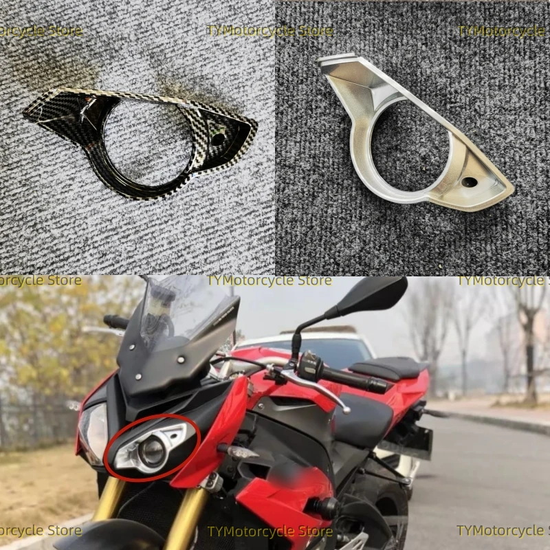 

Motorcycle Front Left Nose Headlight Surround Fairing Cowling Cover Fit for BMW S1000R 2015 2016 2017 2018 2019-2020