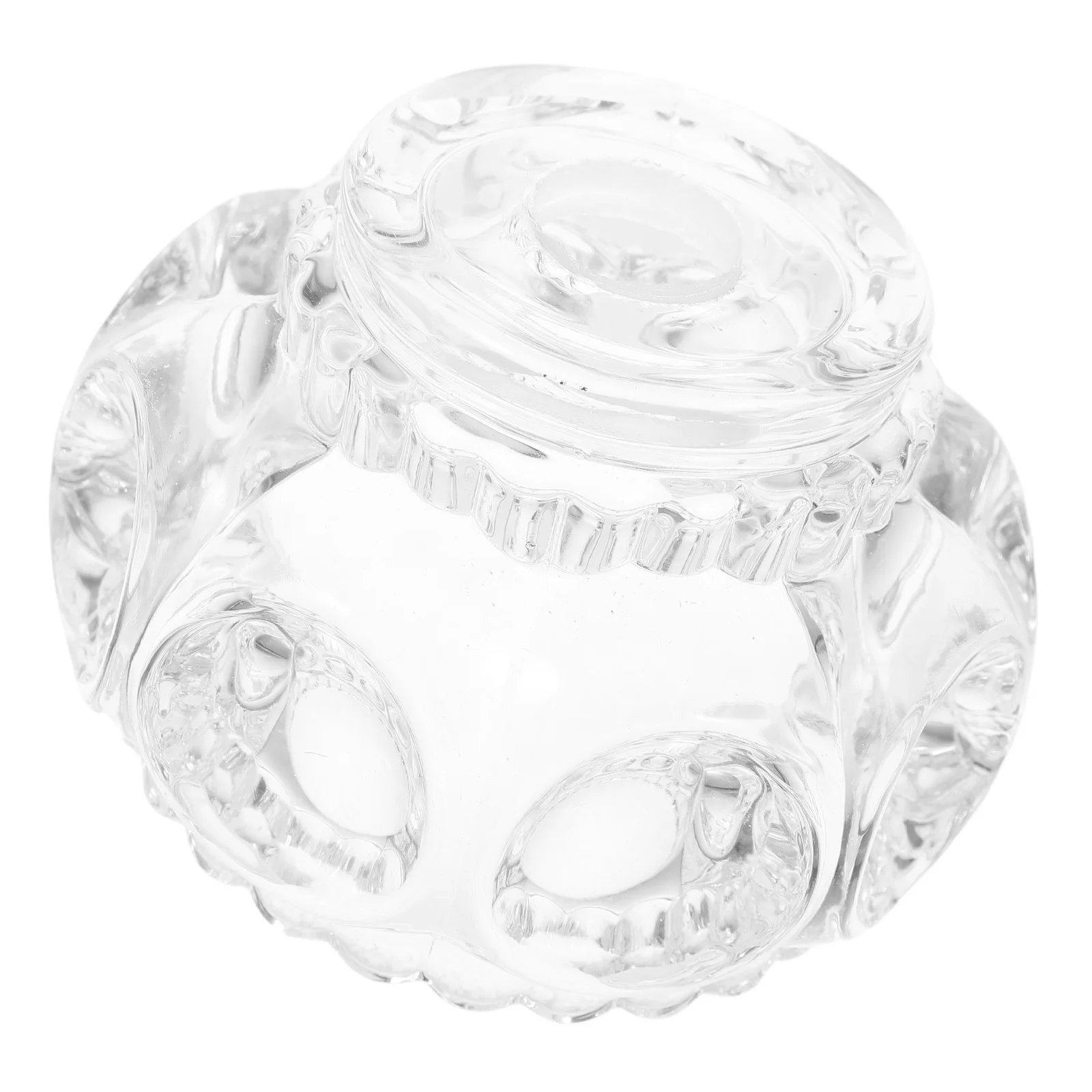 

Clear Glass Table Lamp Shade Globe Design Eye Protection Aromatherapy Wax Fixture Replacement Decorative Wall