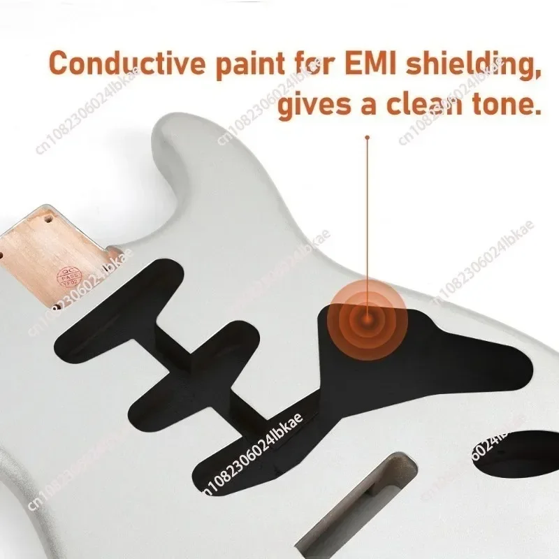 ST3 electric guitar body with shielding paint DIY accessories color ST alder single single pickup BST-04 Other accessories