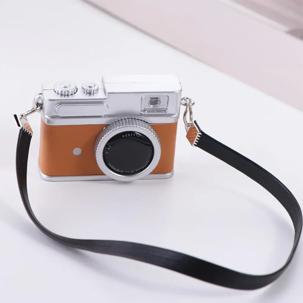 Pretend Play OB11 Doll Accessories Doll House Accessories Cute Electric Retro Camera Model Strobe Toy
