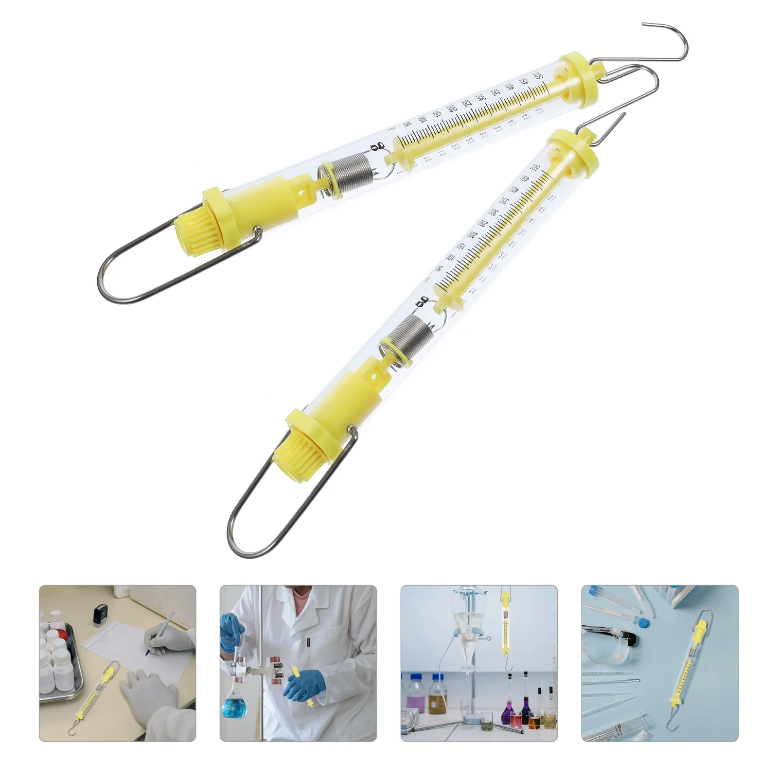 

Mechanical Stainless Steel Spring Scale Force Gauge Dynamometer Laboratory Equipment Physics Tool Mass Weight Measurement