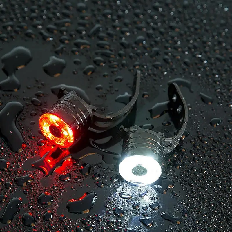 

Bike Lights Front & Back Night Riding Bike Lights Waterproof Portable And Detachable Bike Lights For Night Riding On Bicycle