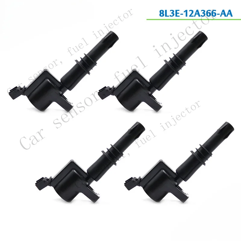 Q+ 4Pcs Ignition Coil Fits Ford Expedition Mustang Mercury Mountaineer 8L3E12A366AA
