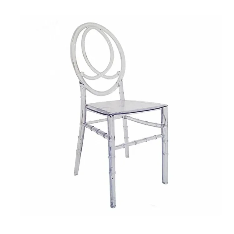 stackable wholesale clear plastic polycarbonate tiffany chiavari acrylic phoenix napoleon wedding chairs