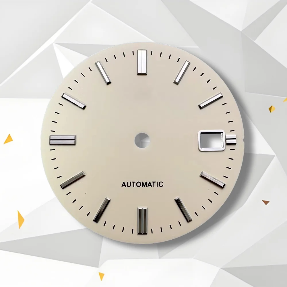 Latest styles 31mm S/G S Logo Dial GMT Dial Fit NH35/NH36/4R/7S Movement Applied Index Riveted Watch Modification Accessories