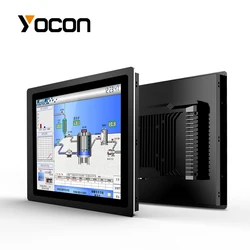 12.1 inch IP65 industrial Touch Panel PC All Aluminum Fully Enclosed Computer N2840 J1900 I3 I5 8G DDR3 128G SSD 1920*1080