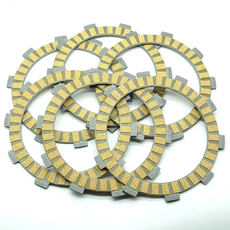 

Комплект фрикционных дисков сцепления мотоцикла для YAMAHA YZ 125 D/E 1977 1978 H 1981, высококачественный сменный комплект