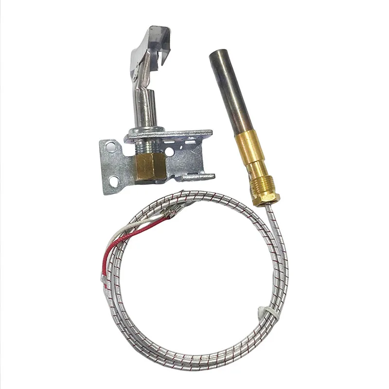 Burner 750mv Thermopile Assembly Gas And Propane Orifice For Fireplace Fryer Gas Oven Pilot