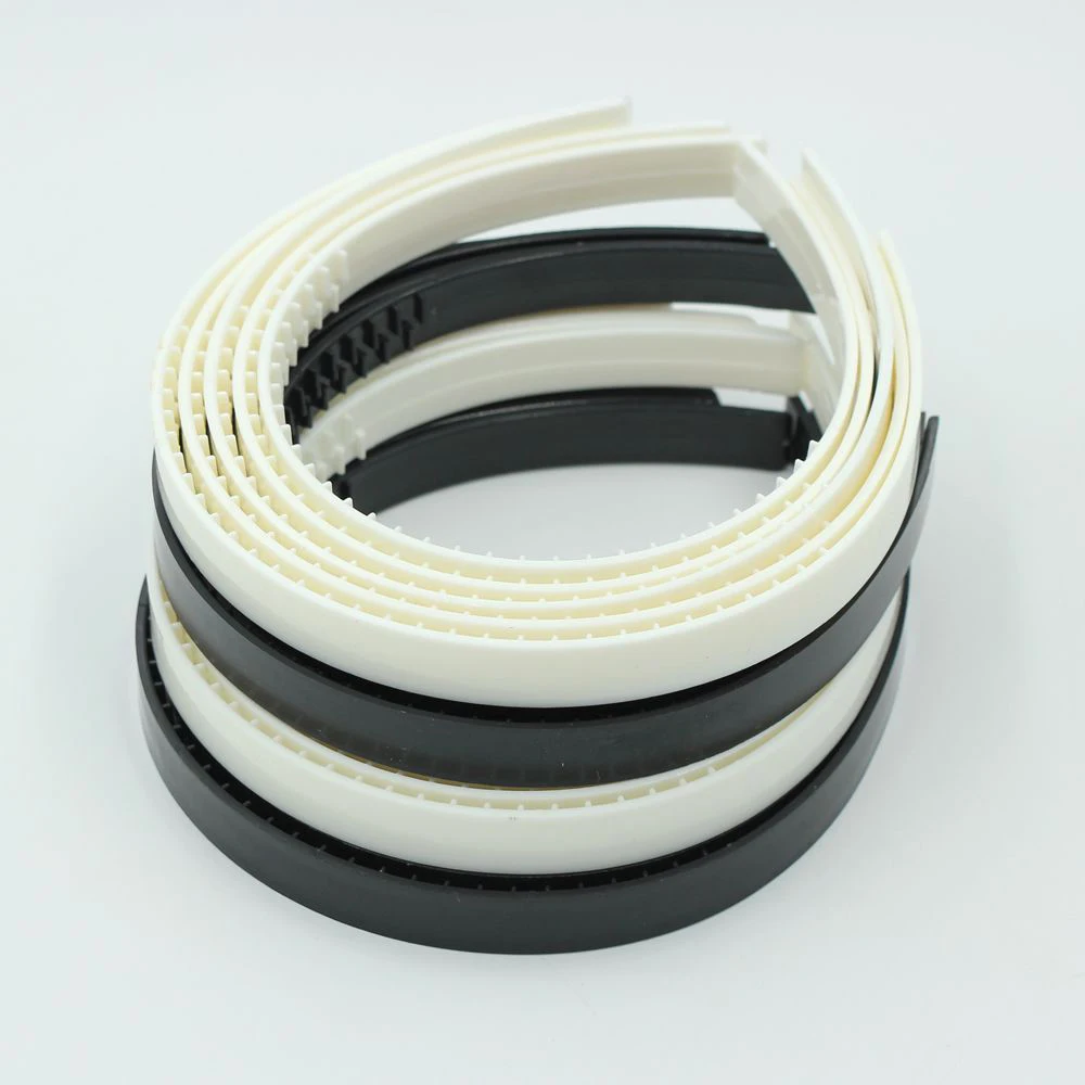 

5pcs/10pcs/15mm Wide Teeth Hairbands Girls Plastic Headbands Lady Jewelry Findings Diy Tools White Black Hair Accessory