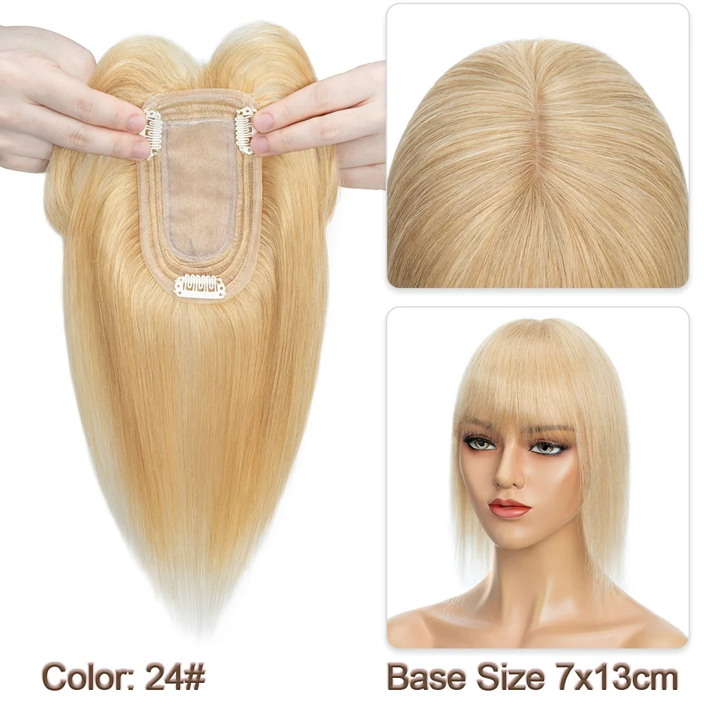Rich Choices Hair Toppers for Women Real Human Hair Topper  display picture 1
