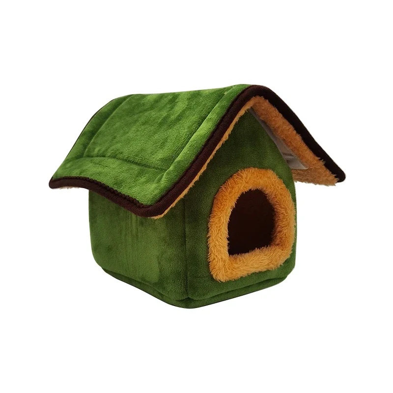 

Parrot warm little house Xuanfeng tiger skin peony hanging warm bird nest colorful bird house swing bed toy