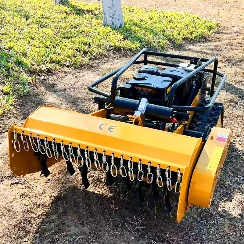 Customized diesel lawn mower factory direct sales, remote control lawn mower flail mower