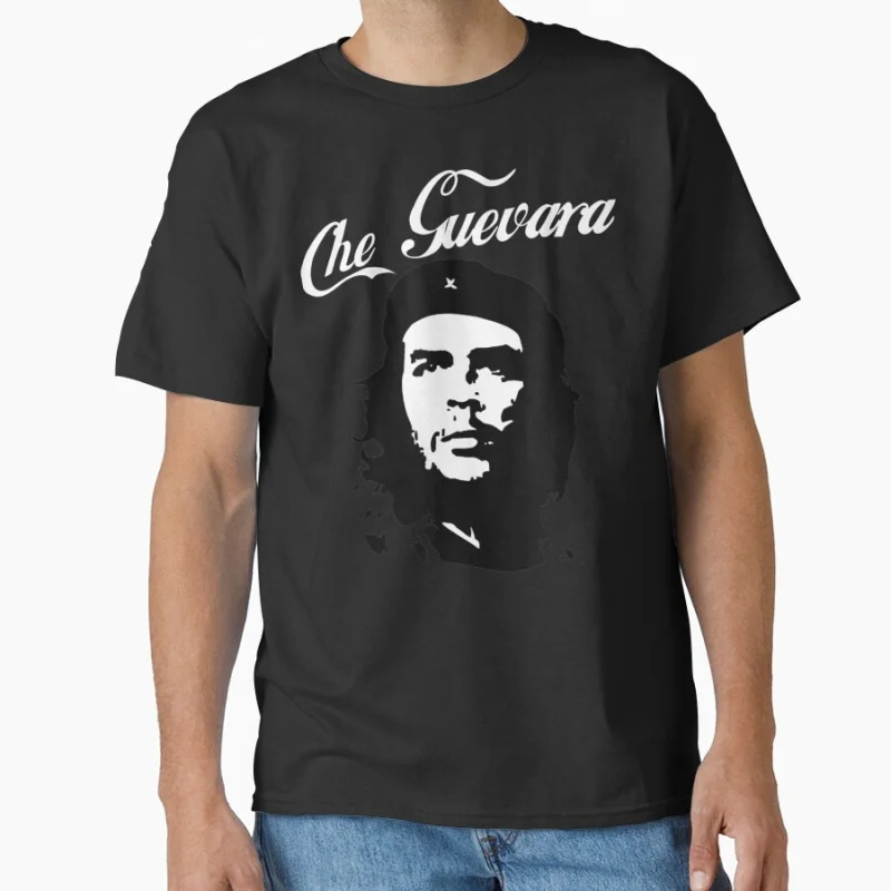 

Che Guevara Revolution Retro Freedom Fighter Cuba Socialist symbol vintage T-shirt large size Tops S-6xl