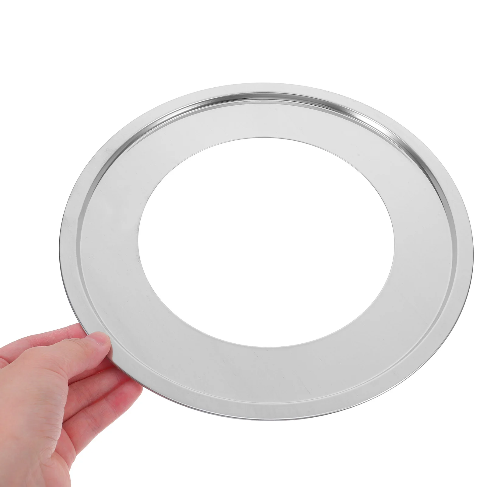 

Steaming Rack for Pot Stainless Steel Steamer Basket Adapter Ring Shelf Holder Multifunctional Design Material Efficient