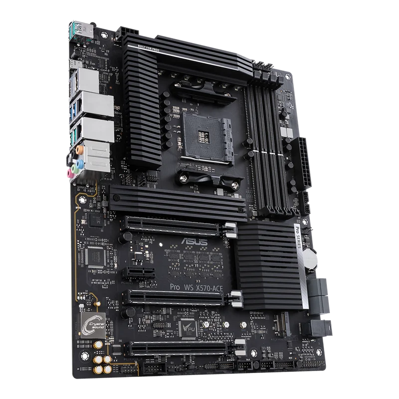 ASUS PRO WS X570-ACE AMD X570 AM4 Motherboard Support Ryzen Ryzen