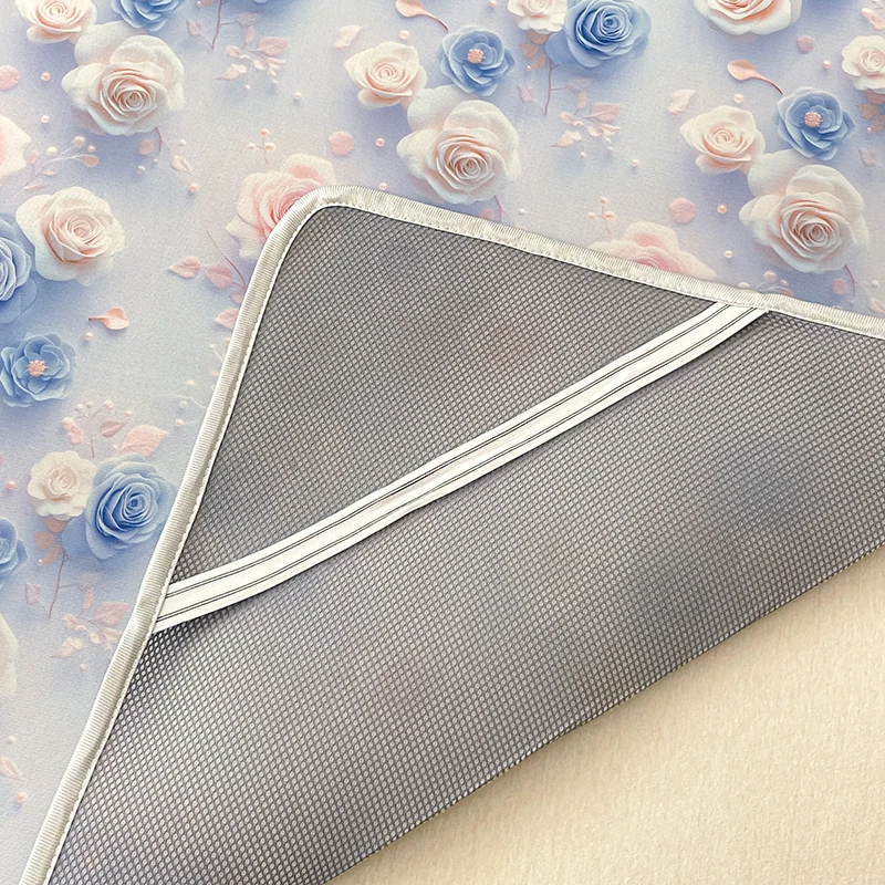 2025 جديد 5d الرقمية ثلاثي الأبعاد بارد لينة حصيرة الصيف أغطية سرير حصيرة مجموعة بارد تنفس غطاء مرتبة مع المخدة #5