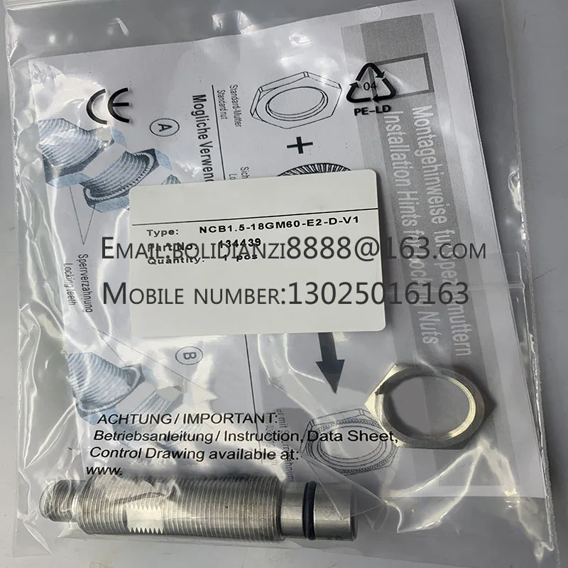 

NCB1.5-12GM60-E2-D-V1 Совершенно новый оригинальный датчик приближения
