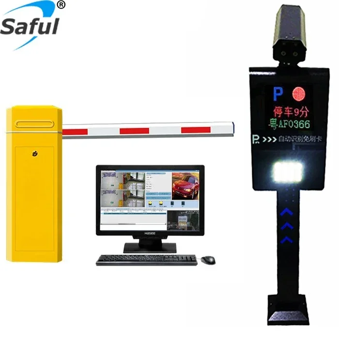 LPR Parking System Access control Control Automatic Vehicle License Plate Recognition System
