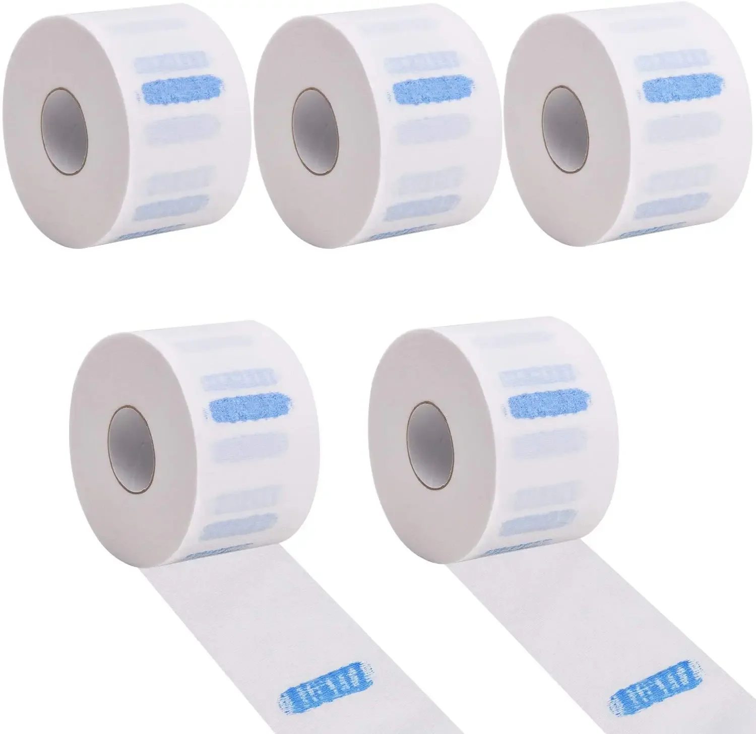 1 Roll/Pack Hair Cutting Accessory Neck Paper Adjustable Barber Dedicated Salon Hairdressing White Black Neck Strips