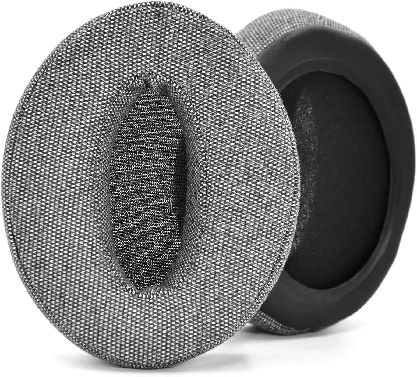 Replacement Gray Fabric HD4.50BT, HD4.50BTNC, HD4.40BT Memory Ear Pads Cushion Compatible with Sennheiser HD 4.50BT, HD 4.50BTNC