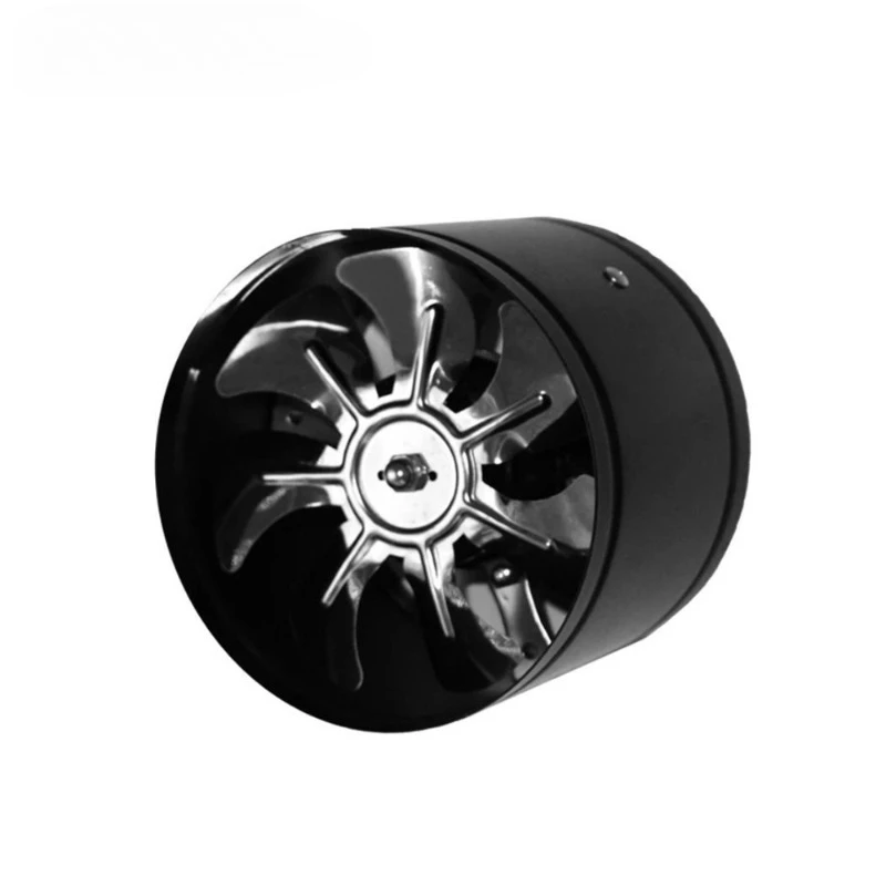 4 Inch Bathroom Exhaust Fan For Home Kitchen Metal Wall Mount Ventilator Toilet Pipe Air Duct Extractor