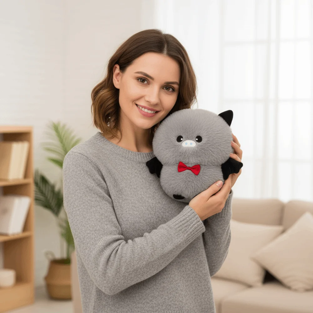 

Cartoon Bat Little Bat Plush Toy Soft Stuffed Plush Doll Cartoon Bats Toy Ornament Cute Soft Bat Plush Doll Children/Women/Girls