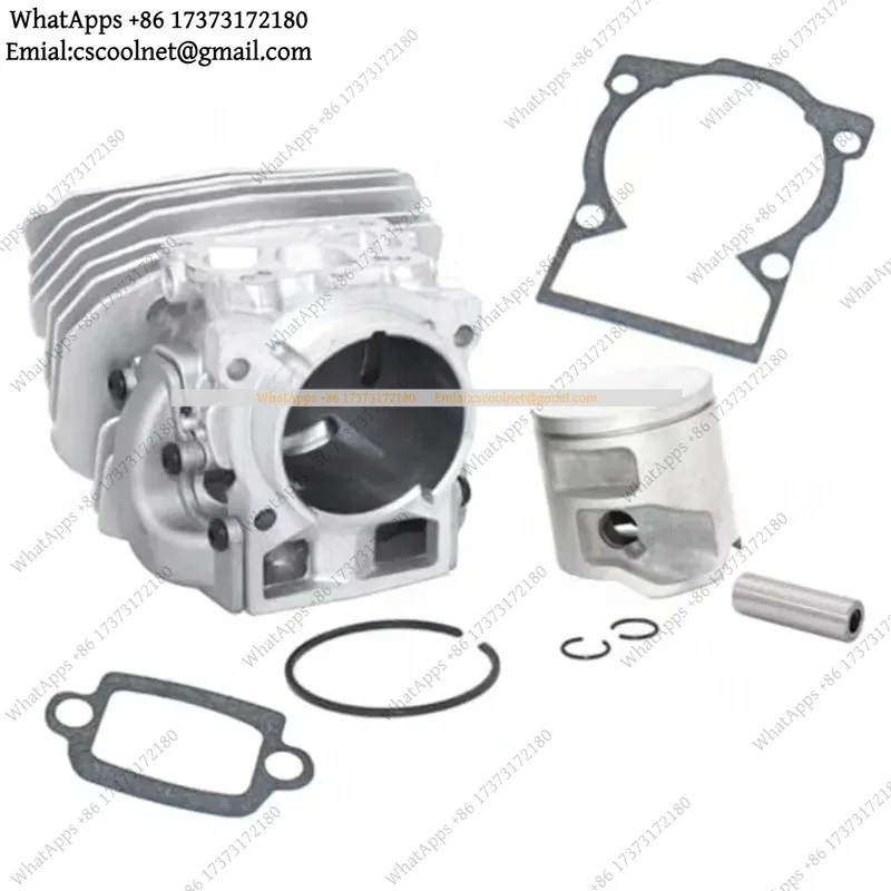 JS03 46mm Cylinder Piston Kit for Chainsaw 555 556 560 560XP 562 562XP, 575355805 575355802 Replacement Parts
