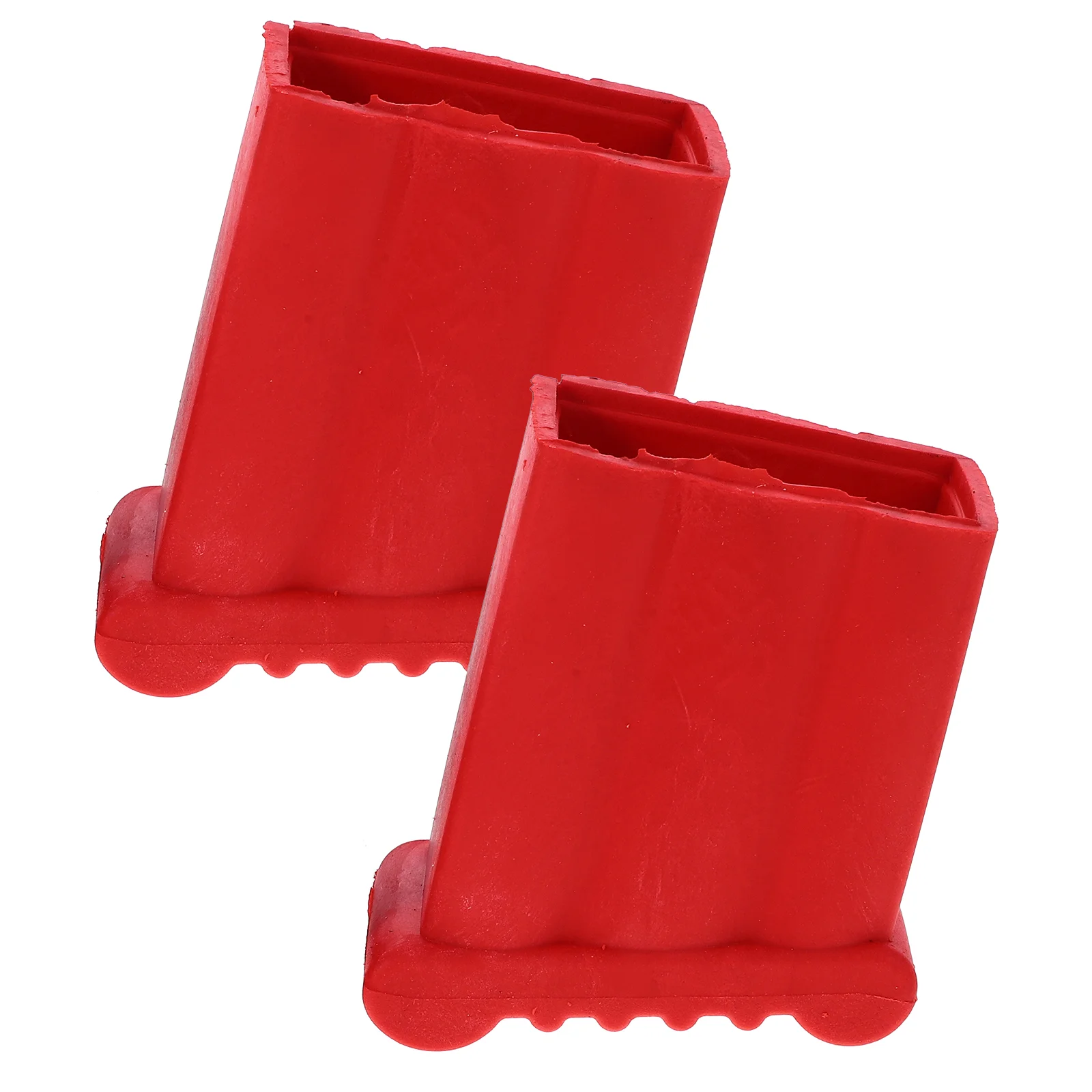 2 Pcs Ladder Feet Grip Accessories Component Foot Protective Pad Stepladder Cover Rubber for Protector