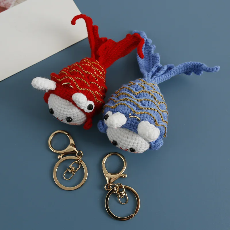 

Handmade Knitting Wool Yarn, Fish, Rabbit, Hanging Decoration, Knitting Products, Handmade, Gift, Wholesale, New Style