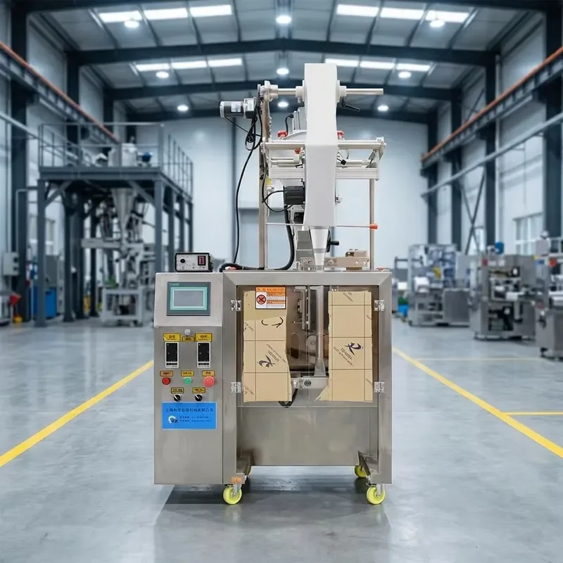 Hygienic Standards Food Powder Machine Automatic High-Accuracy Competitive Price Back Seal Bag/Pouch Paper Wrapping Embossing