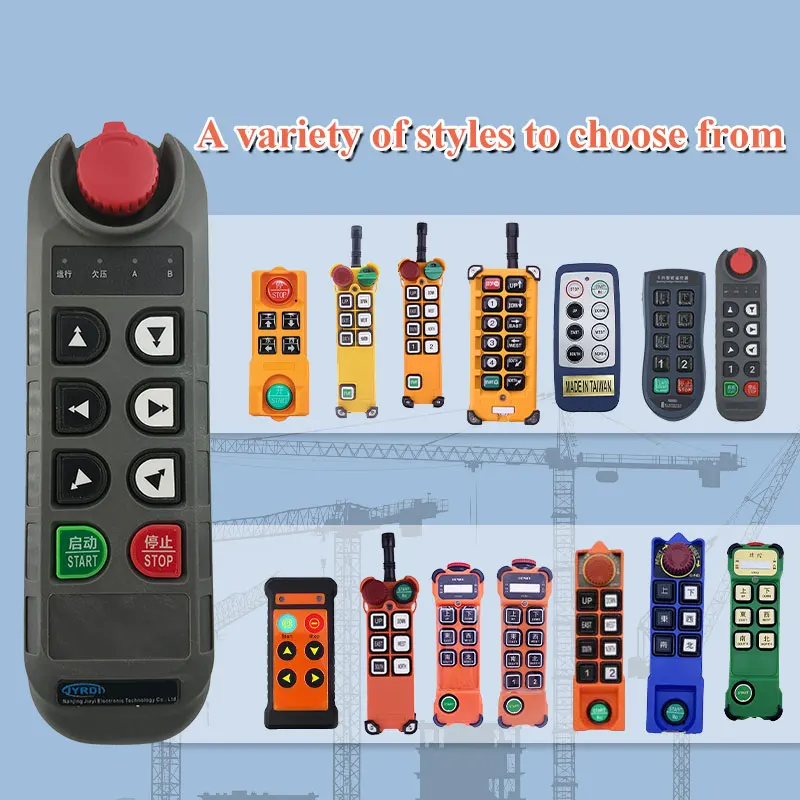 TRK-R6S R8S Single Speed Industrial Wireless Radio Crane Remote Control switches Hoist overhead bridge Crane Controller