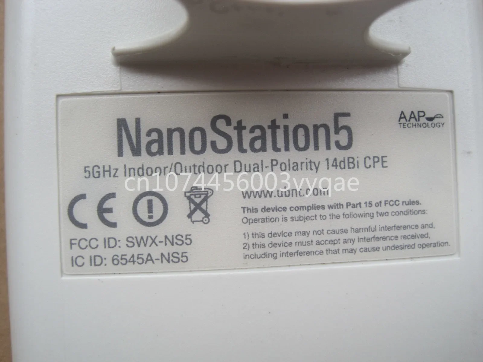 Imagem -02 - Ponte sem Fio de Ubnt Ponto a Ponto Nanostation2 2.4g 5.8g 54m