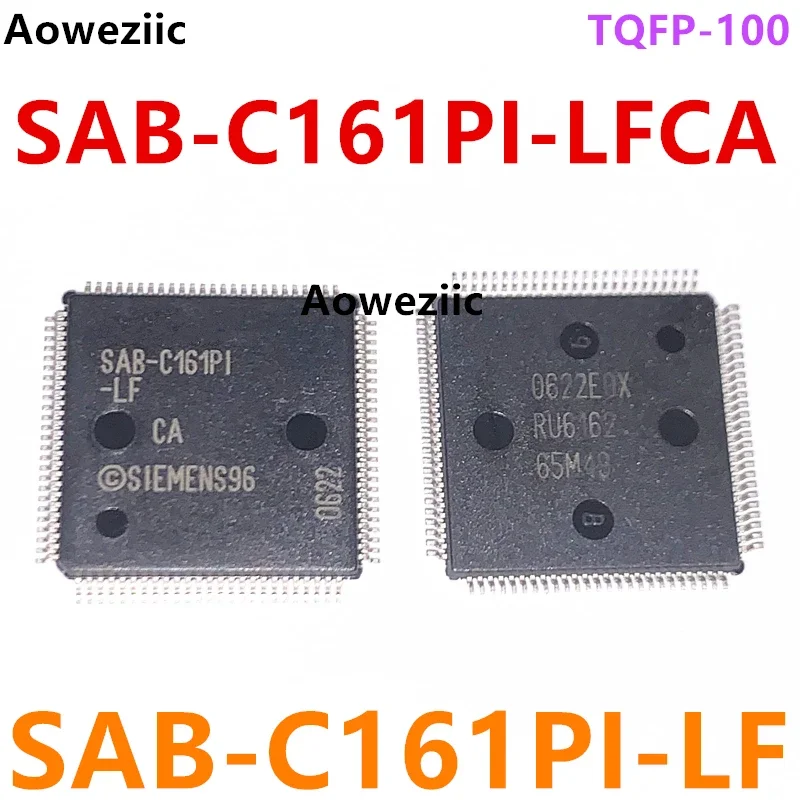 TQFP-100 SAB-C161PI-LFCA SAB-C161PI-LF IC kontroler mikro 16 bit 20MHz