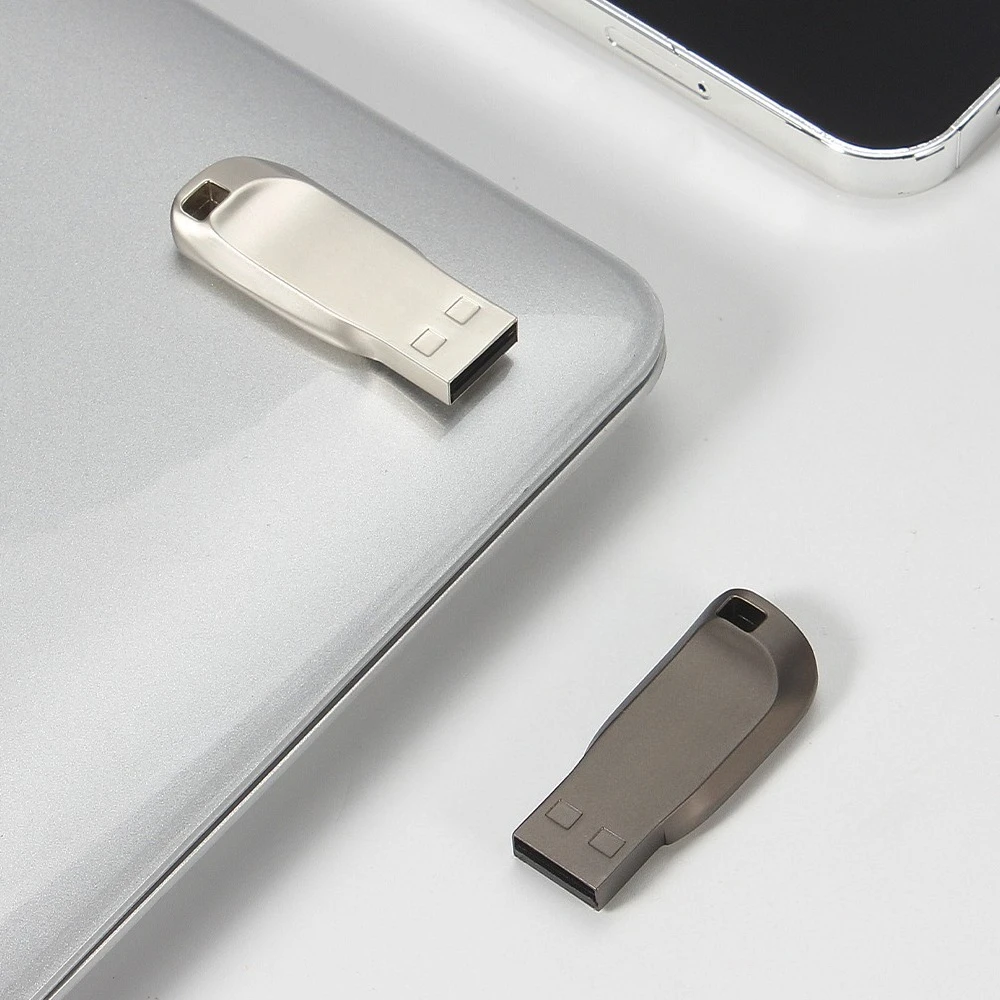 

Metal USB 2.0 Memory Pen Drive 128GB Pendrive Flash Drive 64GB High Speed USB Flash 32GB 16GB Memory Key Chain Black USB Stick