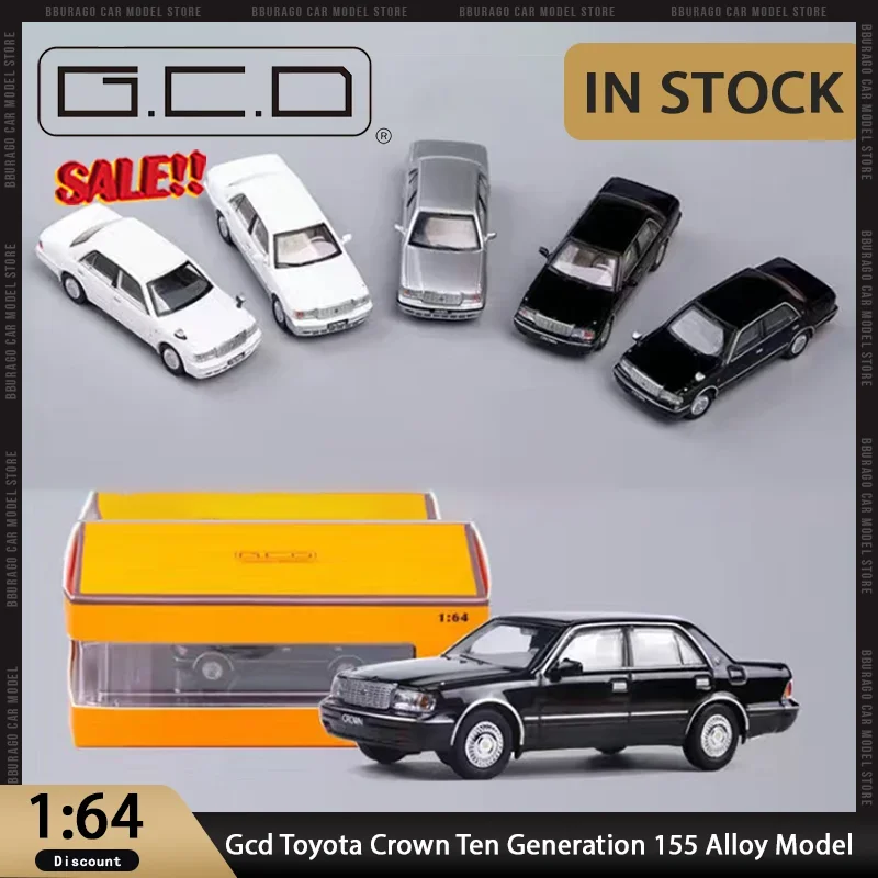 

GCD 1:64 Toyota Crown Ten Generation 155 Simulation Alloy Micro Die Cast Car Model Custom Kid Toys Collection Gifts