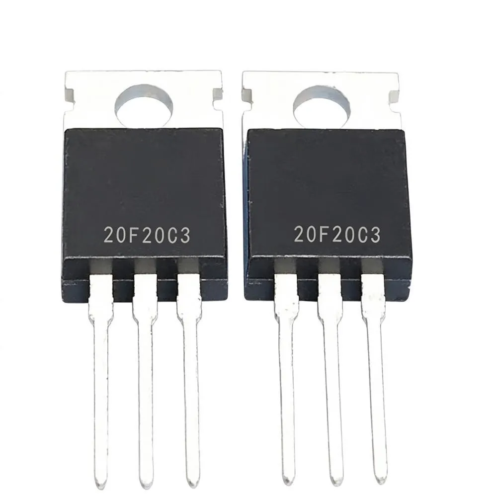 5PCS MUR1020 20F20C3 20A 200V FDPF4N60NZ 600V 3.8A NTP4813NLG 30V 40A SPP04N60C2 04N60C2 4.5A 650V FQP5N50C 5A 500V