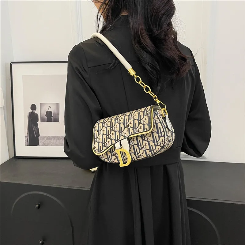 2024 New Fashion Crossbody Bags Women\'s PU Leather Bag Simple High Quality Tote Bag Vintage Boston Handbag Female Shoulder Bags