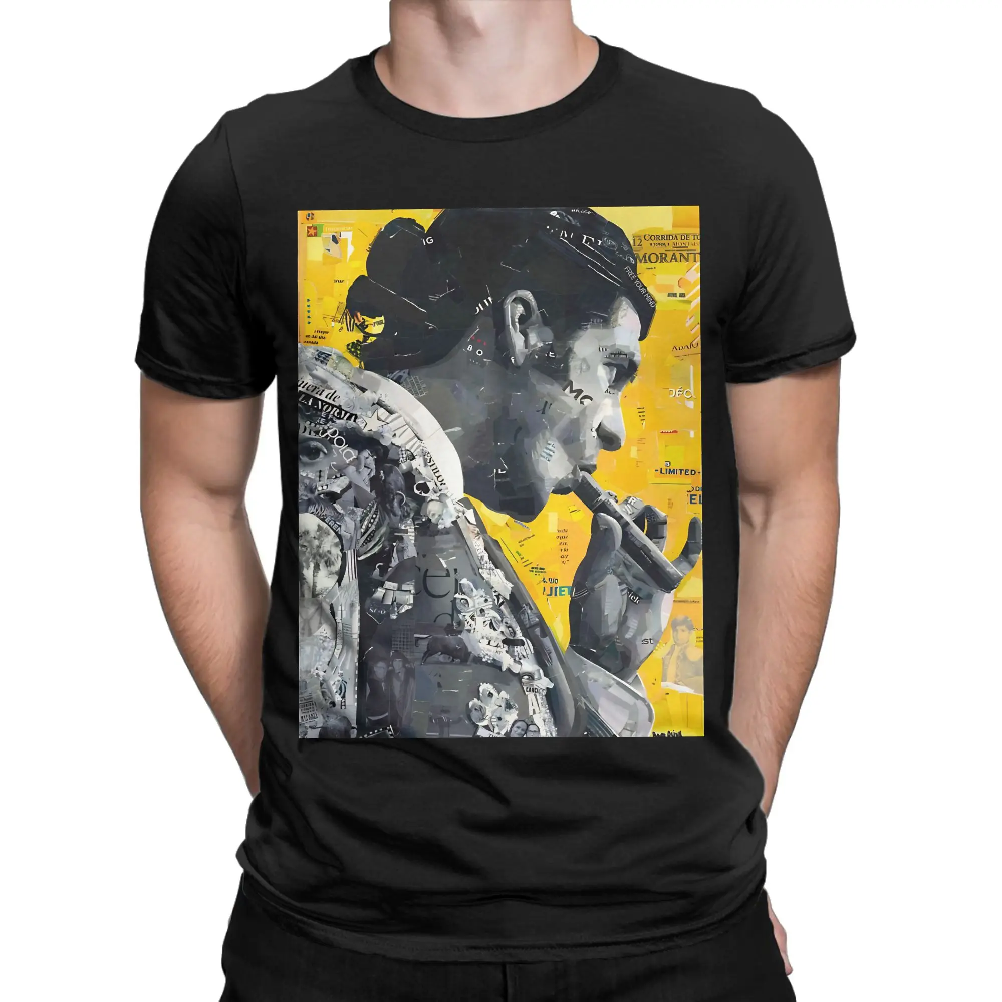 Morante De La Puebla Cotton T-Shirt For Man Summer  Vintage T Shirts Fashion Tees Oversized Wholesale Tops