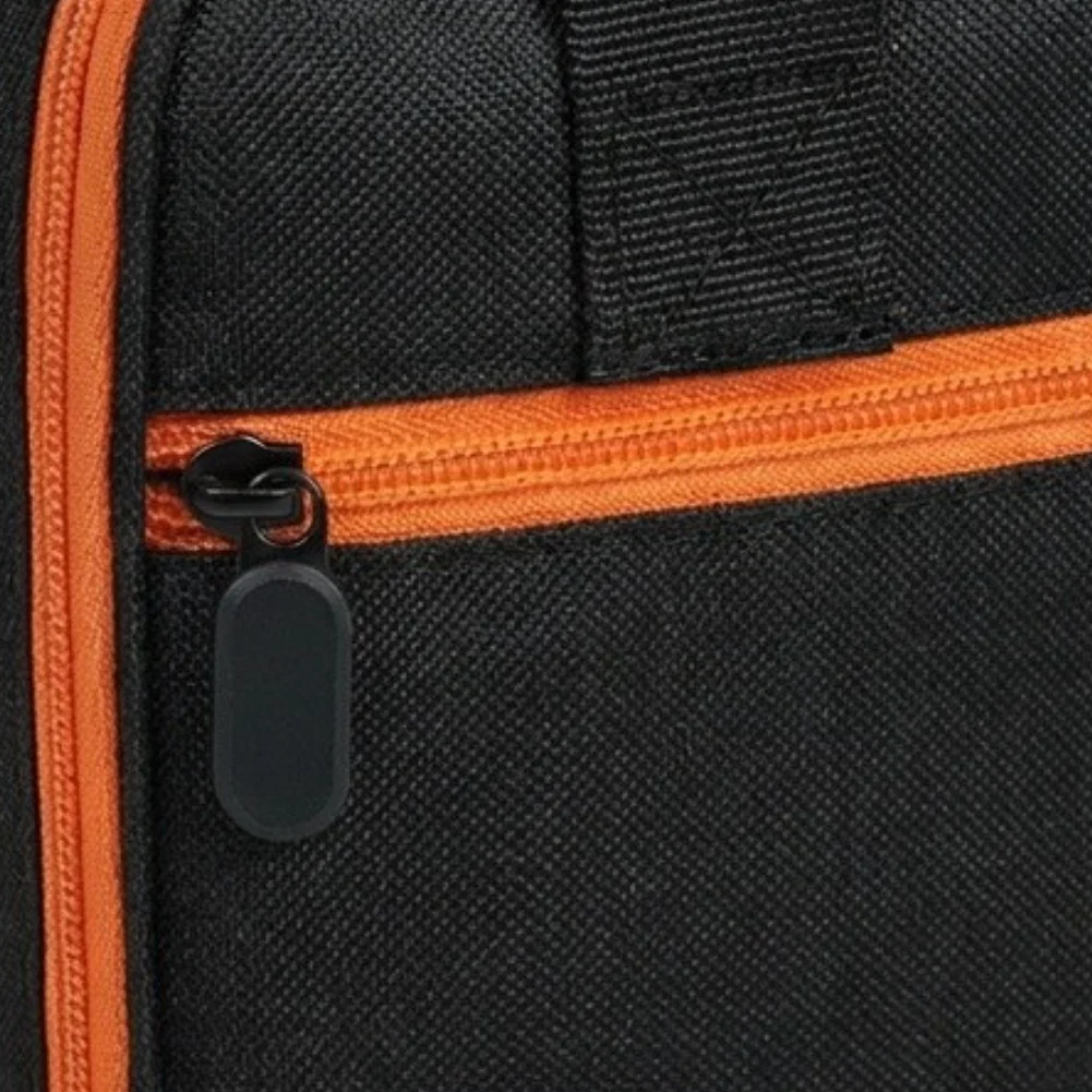 Two Tier Storage Case Designed for WOLFBOX MF100 Voltage Testers with Secure Elastic Bands and Spacious Mesh Pocket Organization