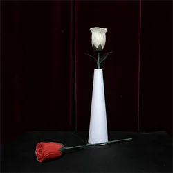 Rose Color Change Vase by JIN Magic Tricks Flower Four Times Changes Magia Magician Stage Illusions Gimmicks Mentalism Props