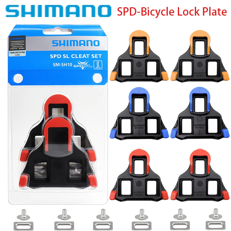 Shimano SPD SM-SH11 SH10 SH12 Road Bike Pedal Cleat Bicycle Cleats Original Box Shoes Cleats Bike Pedal Road Cleats Speed System