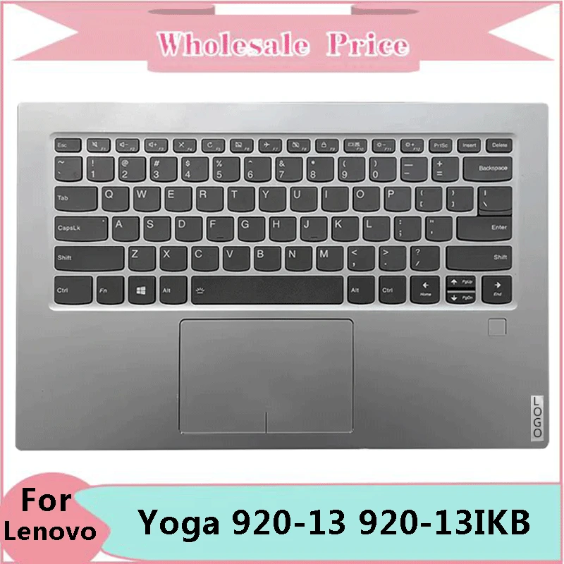 

New Original For Lenovo Yoga 920-13 920-13IKB Yoga 6 Pro Laptop Palmrest Case Keyboard US English Version Upper Cover