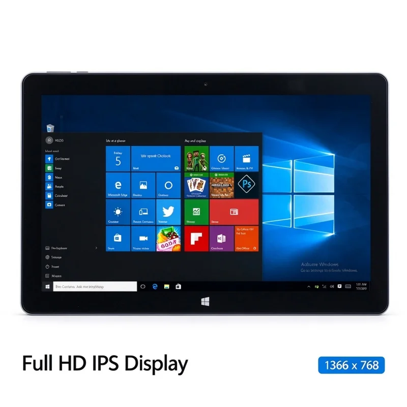 11.6 INCH KU 4GB RAM 64GB ROM WINDOWS 10 Tablet PC X5-Z8300 CPU Quad Core Up to 1.44GHz 1366 x 768 IPS 64-Bit WIFI